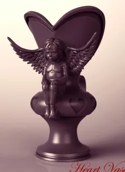 Cupid Vase 3D print model