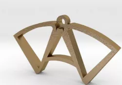 DAD pendant 3D print model