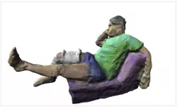 David polychrome 3D print model