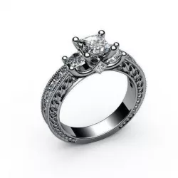 Diamond Ring 3D print model
