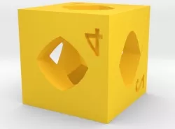 Dice 3D print model