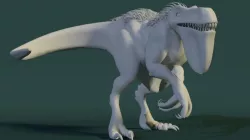 Dinosaur Free low-poly  3D model