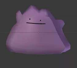 DITTO POKEMON MODEL Free low-poly  3D model