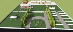 Dog and All animal Adoption Responsibility Group Free low-poly  3D model