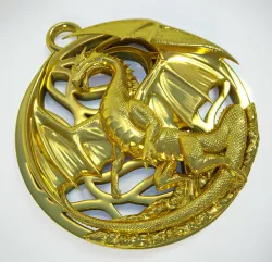 Dragon pendant printable 3D print model