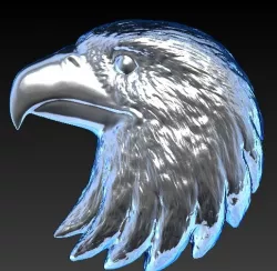 Eagle Head 3D print model