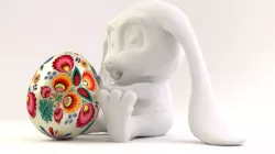 Easter Bunny 3D print model