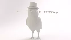 Easter Chicken 3D print model