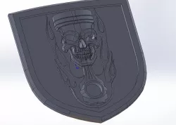  emblem dodge 3D print model