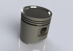 Engine piston 3D print model