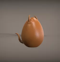Evil Egg 3D print model