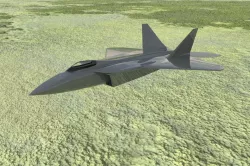 F 22 Raptor 3D print model
