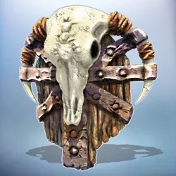 Fantasy Shield Orc Shield 3D print model
