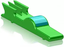 Fireball Pinewood Derby Car 3D print model