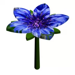 Flower Fabrication 3D print model