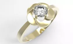 flower ring 002 3D print model