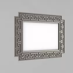 Frame for the mirror 3D print model