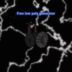 Free Low-Poly Generator Free low-poly  3D model