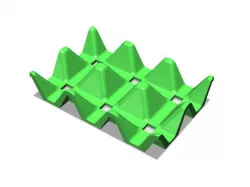Fridge Egg Storage Rack 3D print model