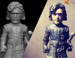 Game of Thrones - Jon Snow NightWatch 3D print model