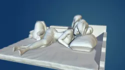 Girl Anime 1 3D print model