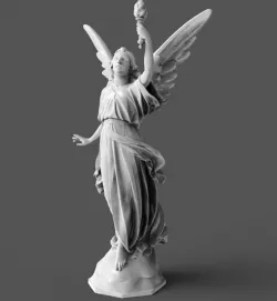 goddess statue 3D print model