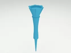 Golf tee 3D print model