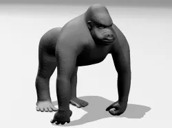 Gorilla 3D print model