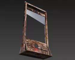 guillotine 3D print model