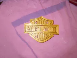 Harley-Davidson cookie cutter badge Free 3D model