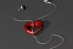 Heart Cord wrap 3D print model