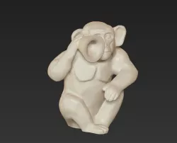 horoscope symbol monkey chinese 2016 3D print model