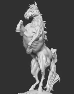 Horse 3D print model