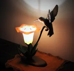Hummingbird Lamp 3D print model