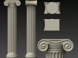 ionic column 3D print model