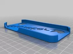 Iphone 5 Twitter logo with bird case 3D print model