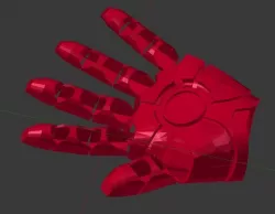 Iron Man Hand  3D print model