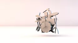 Jazz clock 3D print model