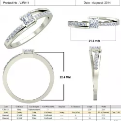 Jewelry 3D CAD  STL Files- VJR111 3D print model