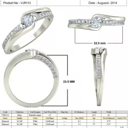 Jewelry 3D CAD  STL Files- VJR112 3D print model