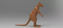 Kangaroo 3D print model