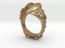 KIMONO RING 3D print model
