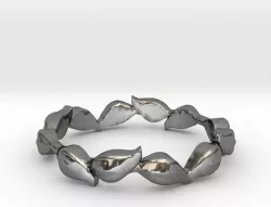 leaf ring 2 size 7 3D print model