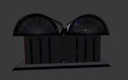 library Free 3D model