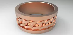 Link Ring 3D print model