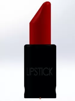Lipstick Key Holder Printable 3D print model