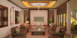 living room 3D print model