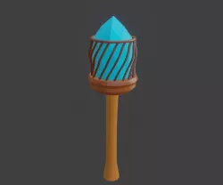 magic wand Free 3D model