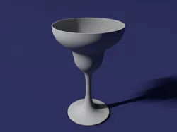 Margarita glass 3D print model