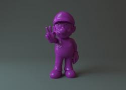 Mario 3D print model